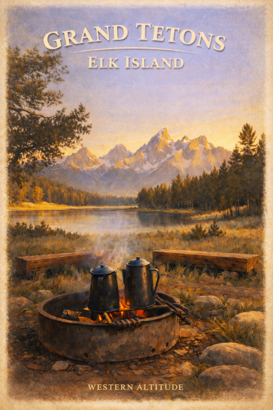 Grand Teton's Elk Island