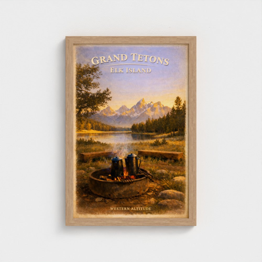 Grand Teton's Elk Island